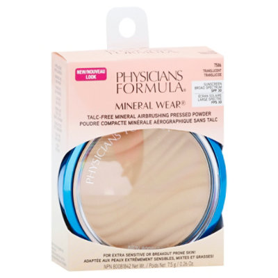 Physicians Formula Minral Wear Pwd Trans Airbrush - 0.35 Oz