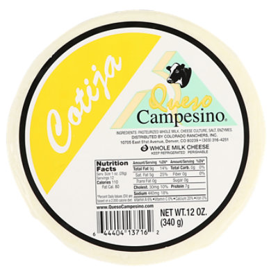 Colorado Ranchers Queso Campesino Cotija - 12 Oz - Image 1