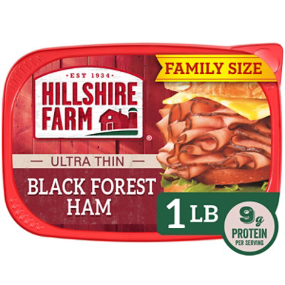 Hillshire Farm Ultra Thin Sliced Black Forest Ham Sandwich Meat - 16 Oz