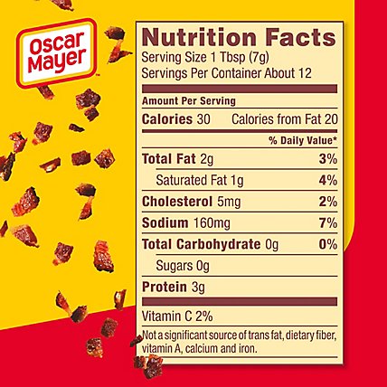 Oscar Mayer Real Bacon Bits Bag - 3 Oz - Image 7