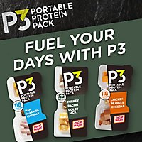 P3 Portable Protein Snack Pack with Turkey Bacon & Colby Jack Cheese Tray - 2.1 Oz - Image 4