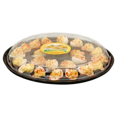 Almark Foods Deviled Eggs Gourmet Sweet Relish Flavo 24 Count ACME