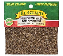 El Guapo Black Pepper Ground - 1.25 Oz