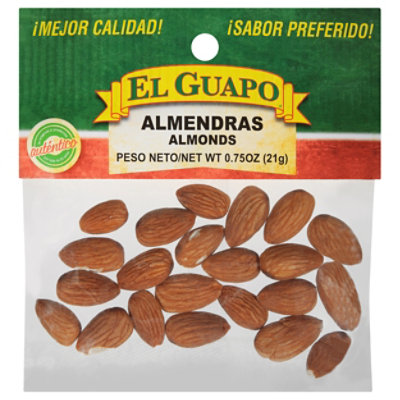 El Guapo Almonds Natural Pack - 0.75 Oz