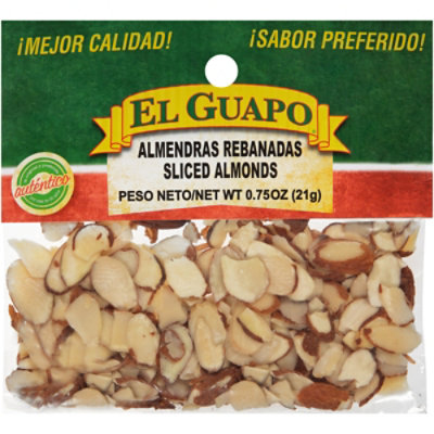 El Guapo Almonds Sliced Pack - 0.75 Oz - Image 2