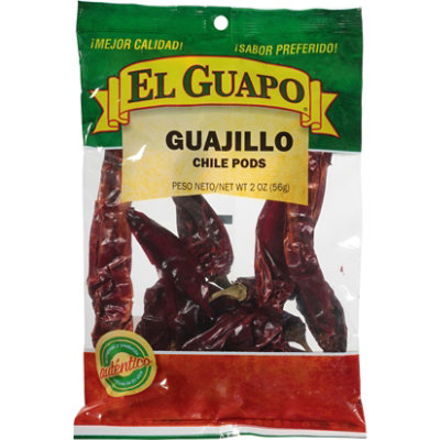El Guapo Whole Guajillo Chili Pods (Chile Guajillo Entero) - 2 Oz - Image 1