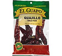 El Guapo Whole Guajillo Chili Pods (Chile Guajillo Entero) - 2 Oz