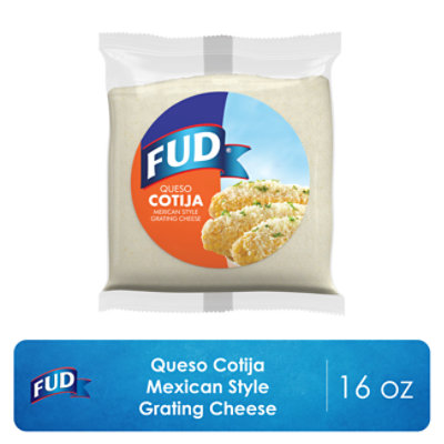 Fud Cotija Grated Cheese - 16 Oz - Image 1