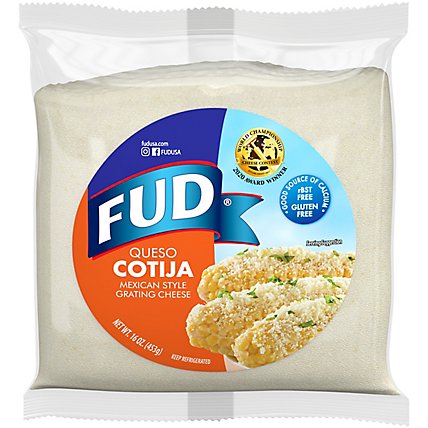 Fud Cotija Grated Cheese - 16 Oz - Image 1