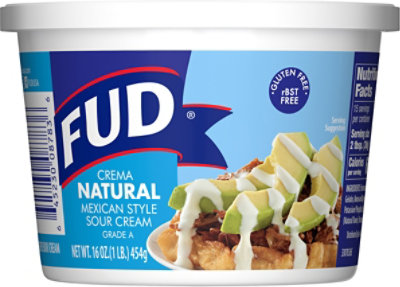 Fud Crema Natural - 8 Oz - Image 2