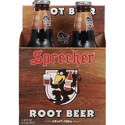 Sprecher Soda Root Beer - 4-16 Fl. Oz. - Image 6