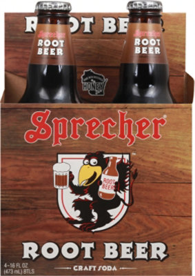 Sprecher Soda Root Beer - 4-16 Fl. Oz. - Image 2