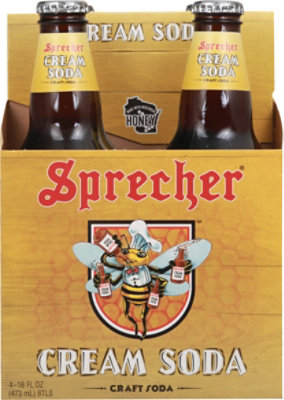 Sprecher Soda Cream - 4-16 Fl. Oz. - Image 2