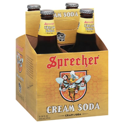 Sprecher Soda Cream - 4-16 Fl. Oz. - Image 1