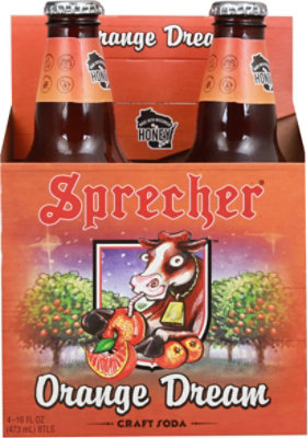 Sprecher Soda Orange Dream - 4-16 Fl. Oz. - Image 6