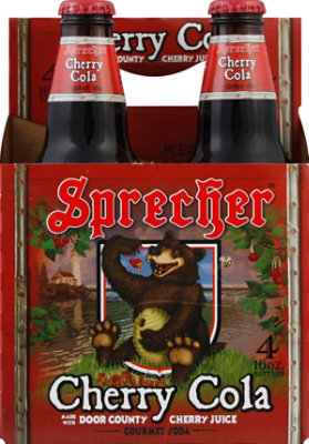 Sprecher Soda Cherry Cola - 4-16 Fl. Oz. - Image 2