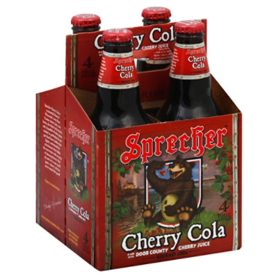 Sprecher Soda Cherry Cola - 4-16 Fl. Oz. - Image 1