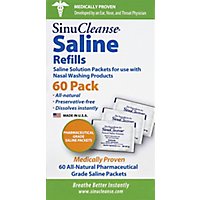 SinuCleanse Saline Refills - 60 Count - Image 3