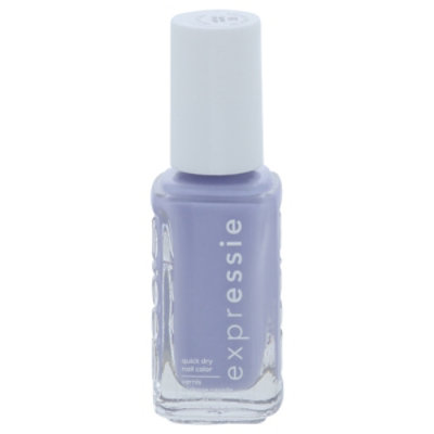 essie expressie quick dry nail polish vegan formula lilac Sk8 With Destiny - 0.33 Fl. Oz. - Image 2