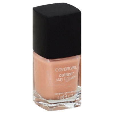 COVERGIRL Outlast Stay Brilliant Nail Gloss Totally Tulip 35 - 0.37 Fl. Oz.