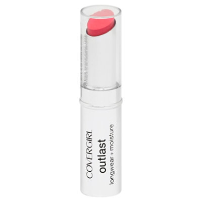COVERGIRL Outlast Lipstick Pink Shock 930 - 0.12 Oz - starmarket