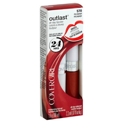 COVERGIRL Outlast All Day My Papaya 570 Lip Color- 0.13 Fl. Oz. - Image 1