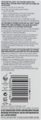 COVERGIRL Outlast All Day Forever Fawn 598 Lip Color- 0.13 Fl. Oz. - Image 3