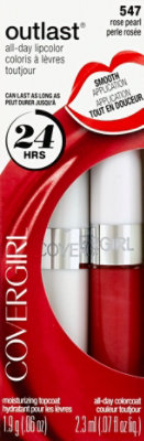 COVERGIRL Outlast All Day Natural Rose Pearl 547 Lip Color- 0.13 Fl. Oz. - Image 2