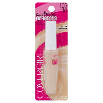 COVERGIRL Ready Set Gorgeous Concealer Oil Free Fair 105/110 - 0.37 Fl. Oz.