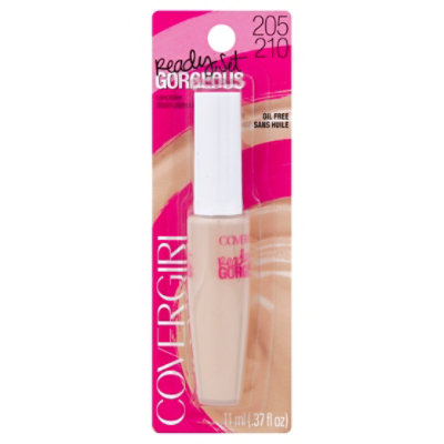 COVERGIRL Ready Set Gorgeous Concealer Oil Free Light 205/210 - 0.37 Fl. Oz. - Image 1