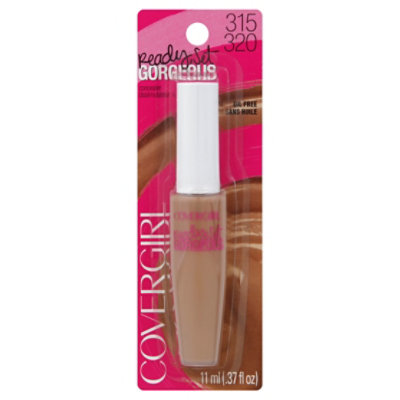 COVERGIRL Ready Set Gorgeous Concealer Oil Free Deep 315/320 - 0.37 Fl. Oz.