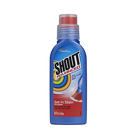Shout Advanced Ultra Concentrated Gel Set In Stain Scrubber - 8.7 Oz - Image 1