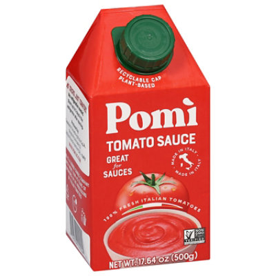 Pomi Tomatoes 100% Italian All Natural Tomato Sauce - 17.64 Oz - Image 1