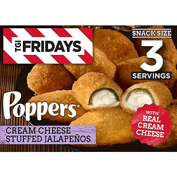 TGI Fridays Jalapeno Poppers Cream Cheese - 8 Oz