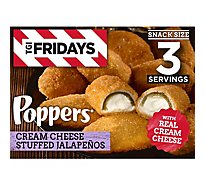 TGI Fridays Frozen Appetizers Cream Cheese Stuffed Jalapeno Poppers Box - 8 Oz