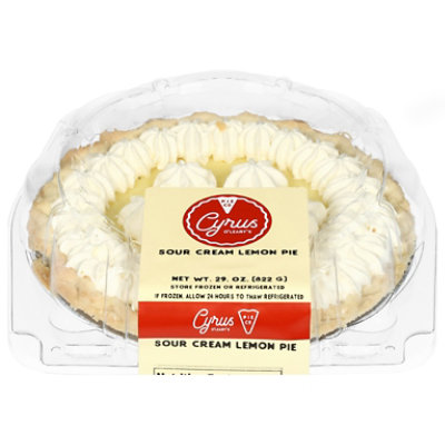 Bakery Pie 8 Inch Sour Cream Lemon Cyrus - Each - Image 1