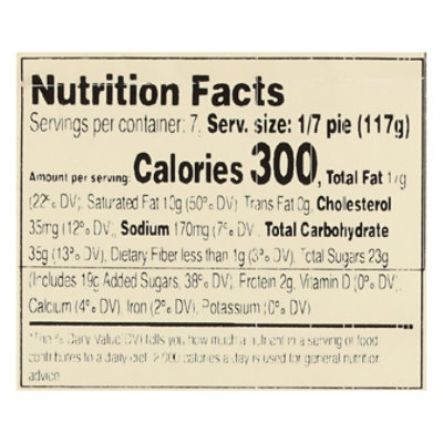 Bakery Pie 8 Inch Sour Cream Lemon Cyrus - Each - Image 3