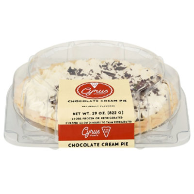 Bakery Pie Chocolate Cream Cyrus - Each - Image 1