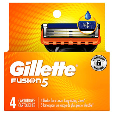 Gillette Fusion5 Men's Razor Blade Refills - 4 Count - Image 8