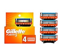 Gillette Fusion5 Men's Razor Blade Refills - 4 Count