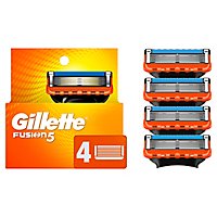 Gillette Fusion5 Mens Razor Blade Refills - 5 Count - Image 1