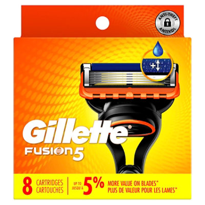 Gillette Fusion5 Mens Razor Blade Refills - 8 Count - Image 8