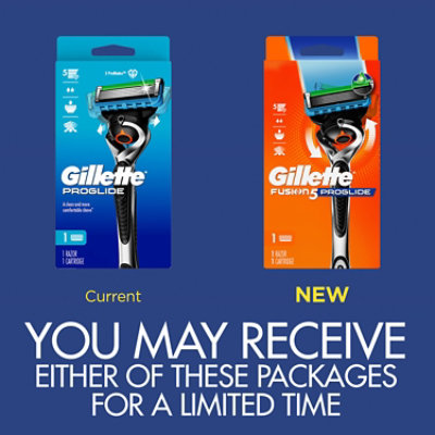 Gillette ProGlide Mens Razor Handle + 1 Blade Refill - Each - Image 2