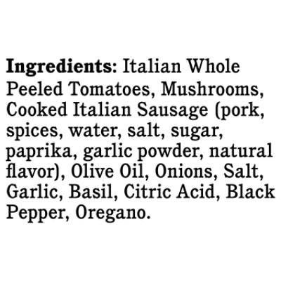 Rao's Homemade Sausage & Mushroom Sauce - 24 Oz - Image 3