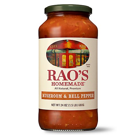 Raos Homemade Sauce Garden Vegetable Jar - 24 Oz