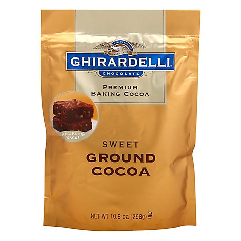 Ghirardelli Premium Baking Sweet Ground Cocoa - 10.5 Oz