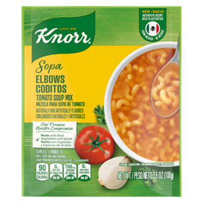 Knorr Sopa Tomato Based Elbow Pasta Soup Mix - 3.5 Oz - Image 1