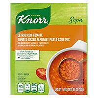 Knorr Sopa Tomato Based Alphabet Pasta Soup Mix - 3.5 Oz - Image 2