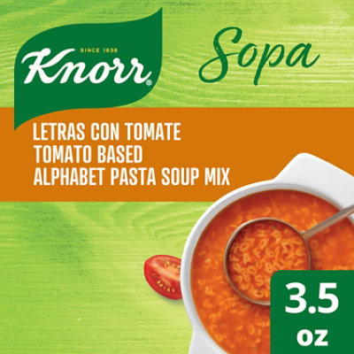 Knorr Soup Mix, Tomato Base Alphabet Pasta - Super 1 Foods