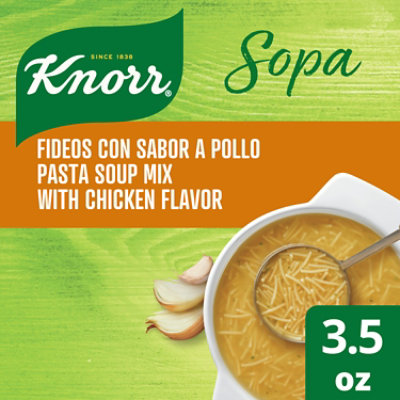 Knorr Sopa Chicken Noodle Pasta Soup Mix - 3.5 Oz